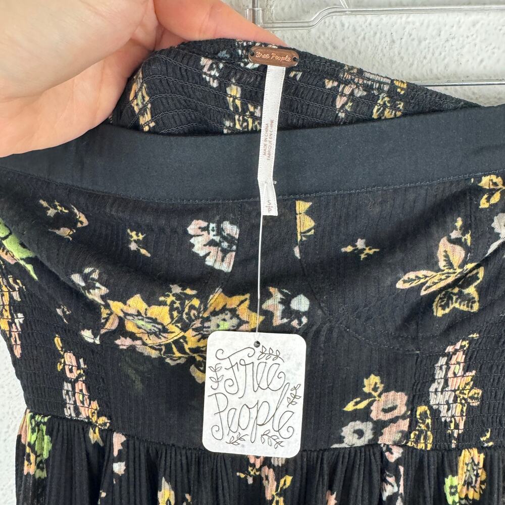 NWT Free People Kitty Strapless Midi Dress - Picture 5 of 8